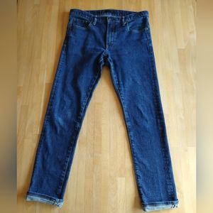 Uniqlo Jeans Selvedge Raw Denim Men's 33x32inch